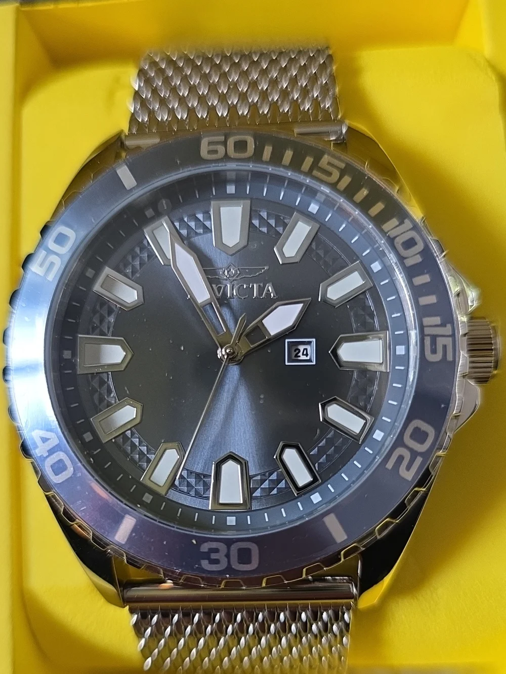558.  Invicta Pro Diver Velaforge Men's Watch - 46mm. Steel (46901)